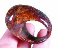 Pietersite Ring, Size 10 1/4