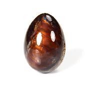 Pietersite Carved Crystal Egg, Gemstone, Chatoyant