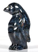 Pietersite Carved Penguin, Gemstone, Chatoyant